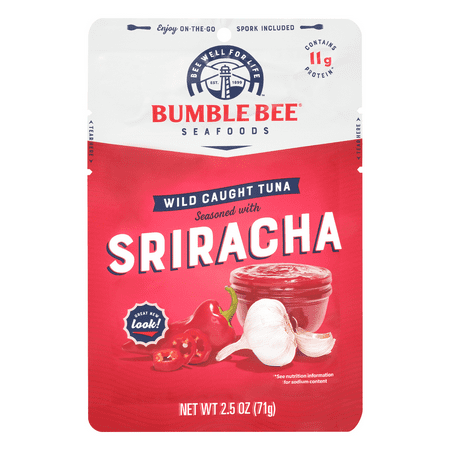 Bumble Bee Sriracha Seasoned Tuna, 2.5 oz Pouch