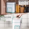 thumbnail image 3 of TLOG Mini arrocera de 2,5 tazas sin cocer, con revestimiento de cerámica saludable, olla de arroz portátil de 1,2 l de viaje, pequeña para 1 a 3 personas, fabricante de arroz personal, vaporizador de, 3 of 5