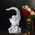 thumbnail image 4 of Xihbxyly Oferta Del Día Prime Liquidación de Hoy Estatuas En Plumas, Bonitas En Ángeles, Serie de Manuales, Estatua En Jardín, Escultura En Resina, Adecuada para Bodas, Fiestas, Decoración En Escrito, 4 of 6