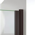 thumbnail image 2 of DreamLine Alliance Swing BG 30 in. W x 66 in. H Semi-Frameless Swing Shower Door in Oil Rubbed Bronze and Clear Glass, 2 of 5