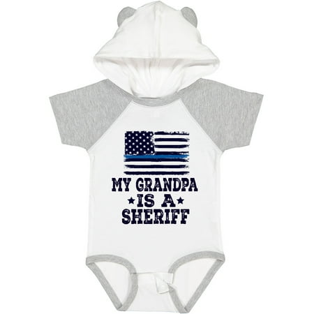 

Inktastic Grandpa Sheriff Law Enforcement Grandchild Gift Gift Baby Boy or Baby Girl Bodysuit