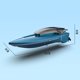 thumbnail image 1 of 10 km/h 2,4 ghz 4 canales Mini Rc barco inducción Watercraft eléctrico para bañera de piscina Ndcxsfigh  libre de BPA, 1 of 9