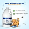 thumbnail image 2 of Life Line Pet Nutrition Wild Alaskan Fish Oil Omega-3 Supplement for Skin & Coat – Supports Brain, Eye & Heart Health in Dogs & Cats, 66oz, 2 of 7