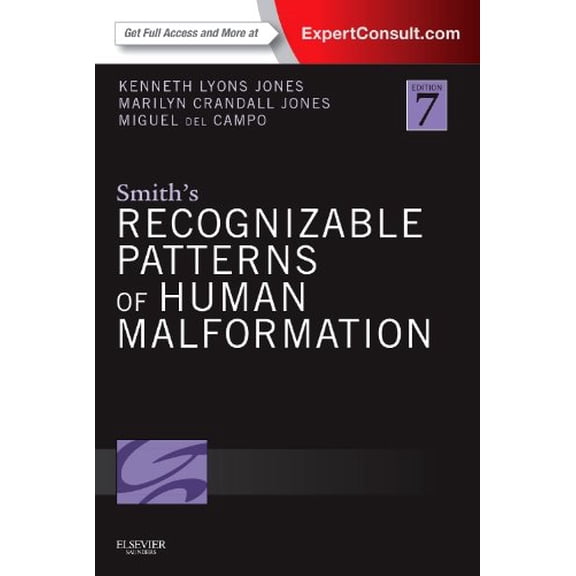 Pre-Owned Smith's Recognizable Patterns of Human Malformation: Expert Consult - Online and Print, 9781455738113, 1455738115, Hardcover, 7th edition