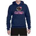 thumbnail image 2 of Wild Bobby I'm Literally Just a Girl Funny Deep Fried Brain Rot Hamster Meme Unisex Hoodie Sweatshirt, 2 of 6