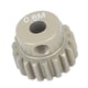 thumbnail image 4 of Engranaje de piñón M 0,6 para Motor de cepillo sin escobillas de eje de 3,175mm para coche trepador Universal 21T 1/8 1/10, 4 of 12