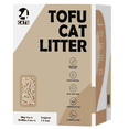 thumbnail image 1 of 24 CATS Odor Control & Dust-free Vanilla Tofu Cat Litter, 21lbs Bag, 1 of 6