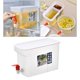 thumbnail image 4 of Jarra de para refrigerador, jarra de agua, jarra de de fría y caliente, jarra de té de con regalos de grifo Cuadrado perfecl jarra de limonada del refrigerador, 4 of 8