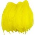 thumbnail image 1 of Plumas amarillas QUANZHOUTIANDI para manualidades 50 piezas de ganso naturales, 1 of 1