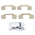 thumbnail image 3 of TRQ Rear Ceramic Disc Brake Pads Set Kit Left & Right for Cadillac Caddy STS SRX BFA73229, 3 of 6