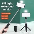 thumbnail image 2 of Bluetooth Selfie Stick With Telescopic Handheld Mini Fill Light Easy Operation Portable Tripod, 2 of 8