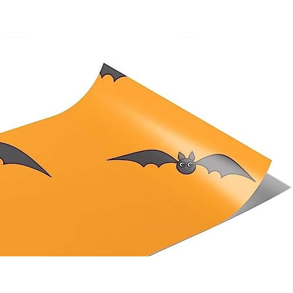 Rwraps Bat Waynes Fear Gloss Vinyl Film Wrap 59in x 6in Vinyl Vehicle Car Film Sheet Roll