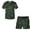 Navy, variant on Vedolay Short Sets Men Mens Short Sets Fashion Summer Tracksuits Casual Set Short Sleeve and Shorts Set for Men,Pink 4XL