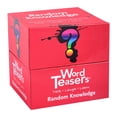 thumbnail image 1 of ? Tarjetas de trivia de conocimientos aleatorios de Word Teasers - Divertido juego de trivia para fiestas y viajes familiares infantiles - 150 preguntas de trivia e iniciadores de conversación, 1 of 5