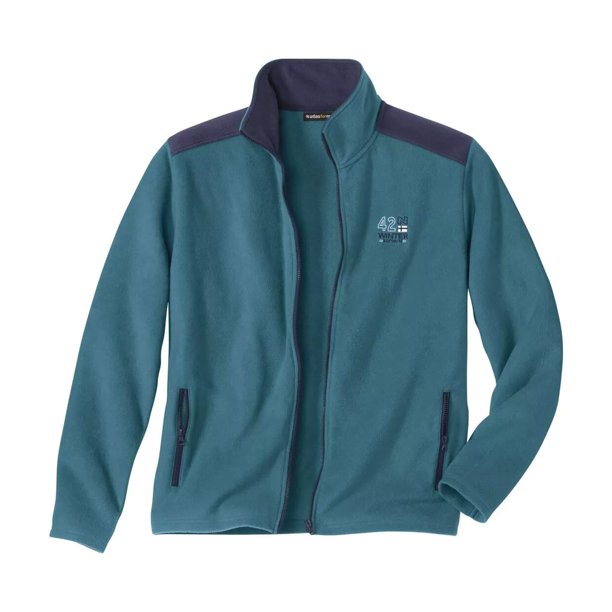 Atlas For Men - Forro Polar para Hombre (Azul Paloma)