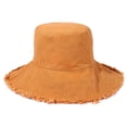 thumbnail image 1 of HZEYN Sombreros de cubo para mujer de ala ancha de verano de viaje plegable de algodón cubo playa sombrero de sol UPF 50+ (caqui), 1 of 3