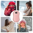 thumbnail image 5 of Portable Hand Warmer 2 In 1 Camping Hand Warmers with Digital Display 3 Heat Settings Double-Sided Heating Magnetic Split Hand (Pink), 5 of 7