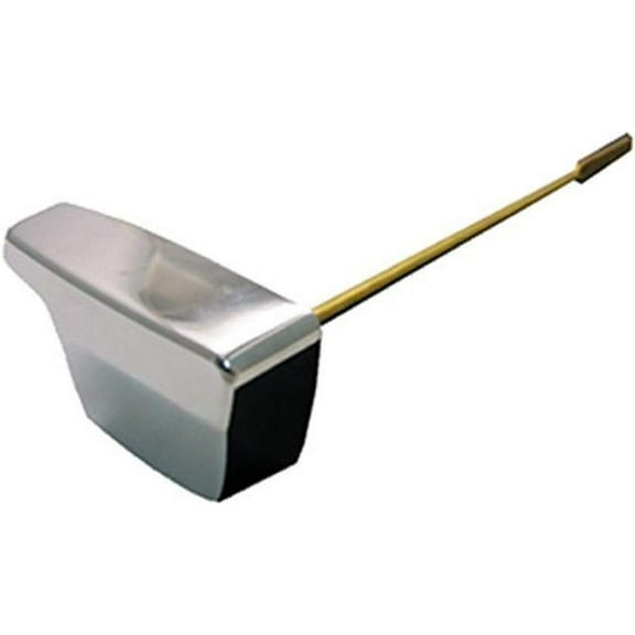 LASCO 04-1841 Eljer Replacement Trip Toilet Flush Lever Side Mount with Brass Arm, Chrome Plated