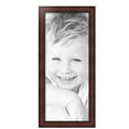 thumbnail image 2 of ArtToFrames 12" x 29" Honors Mahogany Picture Frame, 12x29 inch Brown Wood Poster Frame (WOM-5155), 2 of 7