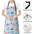 thumbnail image 4 of Kdxio Brain Training Apron with Pockets Adjustable Kitchen Aprons for Men Women Waterproof Aprons for Cooking,Drawing,Crafting, Baking Household Cleaning, 4 of 5