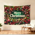 thumbnail image 2 of SOFIKAANMU Christmas Tapestries, Various Designs And Patterns, Winter Snow And Forest Tapestries, Bedroom And Dormitory Home Decor Tapestries, 6 Sizes, 80 X 60 Inches., 2 of 7