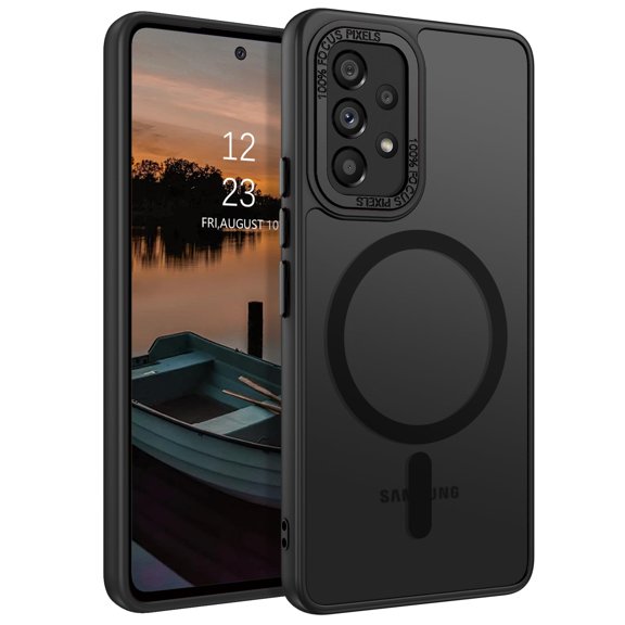 Funda para teléfono celular GUAGUA para Samsung Galaxy A53 de 6.5 pulgadas, negra