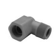 thumbnail image 2 of Zurn Fresh Water Fitting QSE33TF Qicktite Unassembled; Adapter; 90 Degree Elbow Fitting; For Use With PEX/Copper/CPVC/PB Tubing; Proper Fresh Water Fitting Nut Must Be Ordered Separately; Gray; Acetal, 2 of 2
