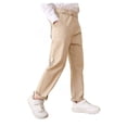 thumbnail image 7 of Gunia School Pants For Toddler Boys Classic Fit Trousers Children Casual Formal Dress Pants Khaki 3-4 Years, 7 of 7