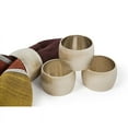 thumbnail image 2 of Manor Luxe Silver Metal Napkin Rings,Set of 4, 2 of 2