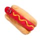 thumbnail image 5 of Leaveforme - Juguete chirriante para perros BB Sounder para aliviar el aburrimiento, comodidad emocional, perrito caliente de peluche, juguete de comida rápida relleno, suministros para perros, 5 of 8