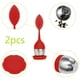 thumbnail image 3 of 2 piezas de colador de té para té suelto, dispositivo de remojo de té hecho de acero inoxidable y silicona, colador de bolas de té, filtro de dispositivo de remojo de té, con mango de silicona,, 3 of 5