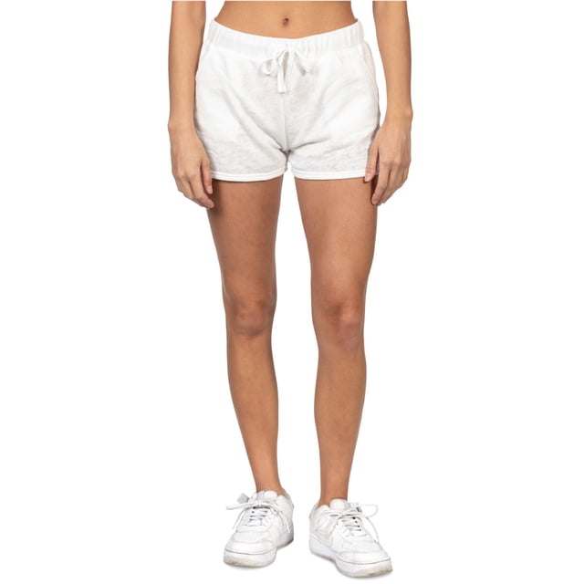 Shorts casuales para caminar Hurley Burnout Fleece para mujer marshmellow XS