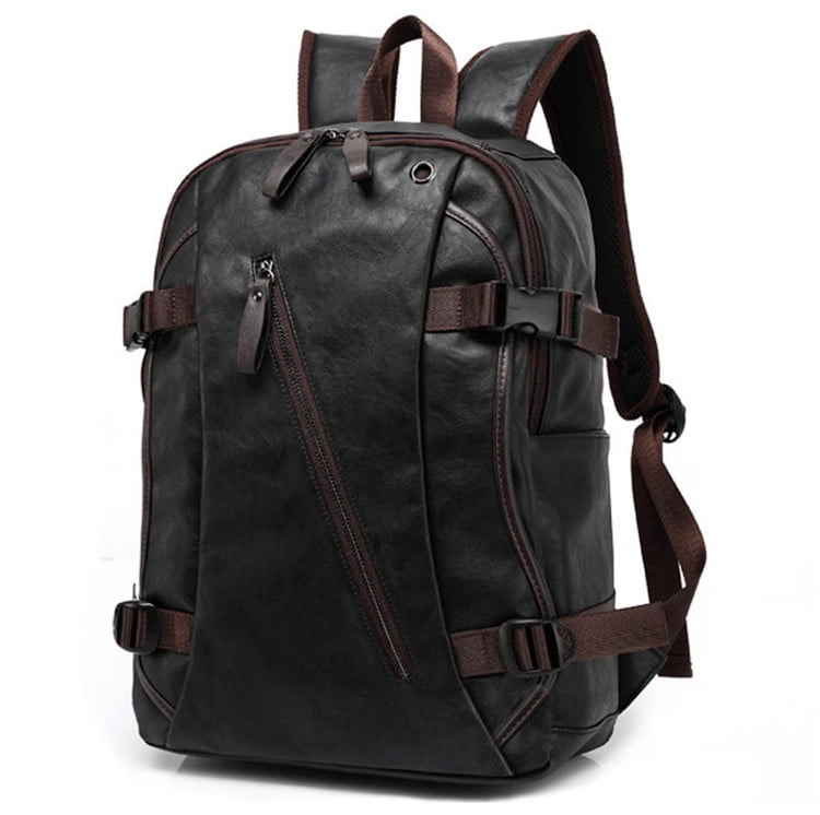 New Men's Vintage Backpack School Bag Travel Laptop Bag Rucksack Travel Daypack by konxa