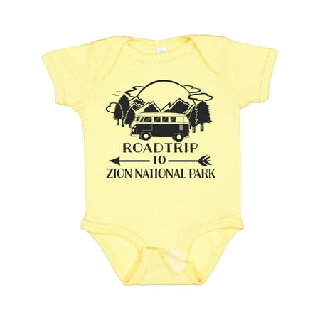 

Inktastic Road Trip to Zion National Park Gift Baby Boy or Baby Girl Bodysuit