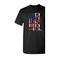 thumbnail image 1 of They Hate U.S Cuz They Ain't U.S. USA Nation DT Adult T-Shirt Tee, 1 of 2