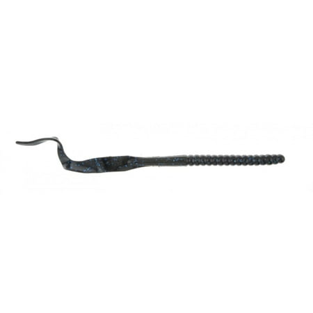 Berkley PowerBait&reg; Power Worm Fishing Bait, Black Blue Fleck, 10in