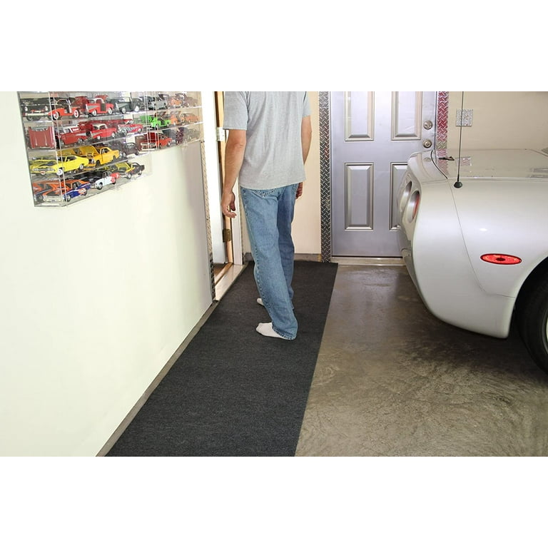 Garage Floor Runner: 4x10ft | Resilia Brands Black