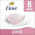 thumbnail image 3 of Dove Beauty Bar Women’s Bath Soap Pink Rosa Cleans & Moisturizes for Soft, Smooth Skin, 3.75 oz 8 Bars, 3 of 10