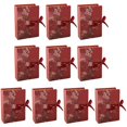 thumbnail image 2 of SunRoad 10Pcs Book Shape Gifts Package Box Clear Print Paper Wedding Favor Present Package Box for Birthday, 2 of 8