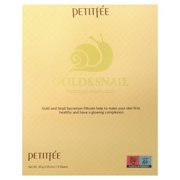 Petitfee Gold & Snail Hydrogel Beauty Mask Pack, 5 Sheets, 1.05 oz (30 g) Each