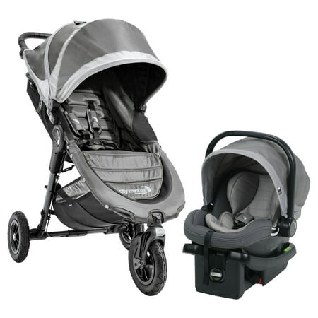 Baby Jogger City Mini GT Travel System, Steel (Best Car Seat For Baby Jogger City Select)