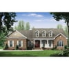 The House Designers: THD-6336 Builder-Ready Blueprints to Build a Country House Plan with Slab Foundation (5 Printed Sets)
