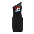thumbnail image 4 of Vestido de verano con hombros descubiertos para mujer, vestido sencillo de verano para mujer para fiesta y trabajo , xxl, 4 of 7
