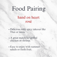 thumbnail image 2 of Hand on Heart Non-Alcoholic Rose - 4 Pack (750ml), 2 of 9