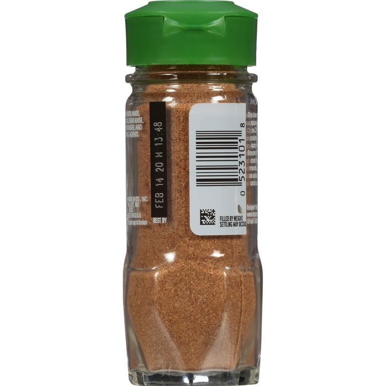 McCormick Gourmet Kosher Chinese Five Spice Blend 1.75 oz Bottle