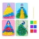 thumbnail image 2 of Kit de manualidades para vestir princesas | Set de pintura DIY con temática de animales y moda | Actividad de 4 piezas para niños y niñas de 4 a 12 años | Juego de fiesta de cumpleaños y regal, 2 of 5