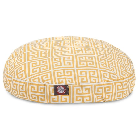 Majestic Pet Towers Round Dog Bed Treated Polyester Removable Cover Machine Washable