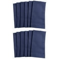 thumbnail image 3 of KAF Home Chateau Easy-Care Cloth Dinner Napkins - Set of 12 Oversized (20 x 20 inches) - Gray, 3 of 5
