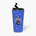 thumbnail image 3 of Carolines Treasures WDK1099TBL215 7.25 x 3.5 in. Unisex German Shepherd Puppy Stainless Steel 16 oz Tumbler, Blue, 3 of 5