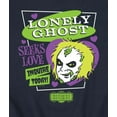 thumbnail image 3 of Beetlejuice Beetlejuice - Lonely Ghost - Men's Crew Fleece Sweatshirt, 3 of 5
